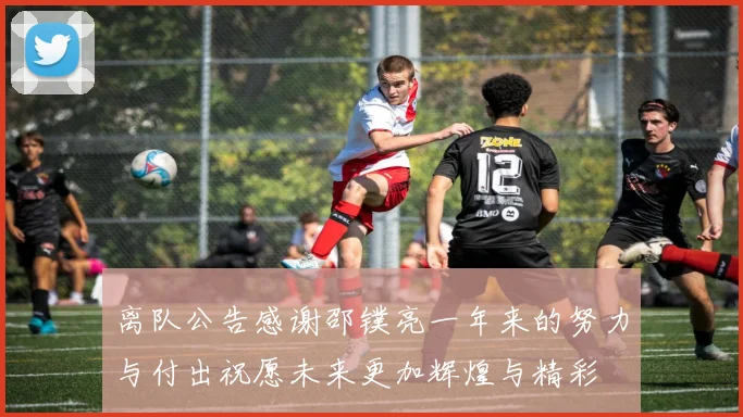 离队公告感谢邵镤亮一年来的努力与付出祝愿未来更加辉煌与精彩