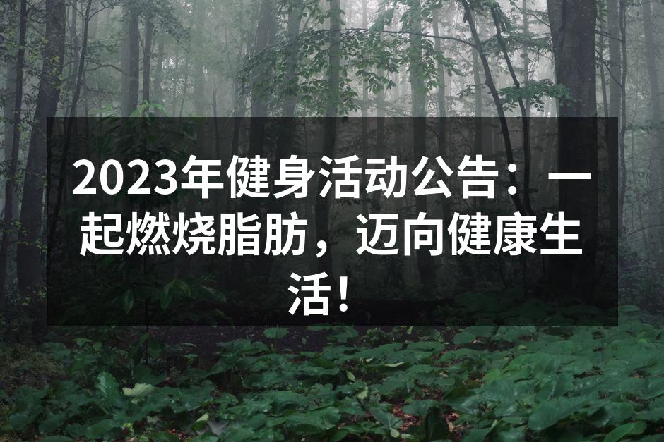 健身活动精彩瞬间
